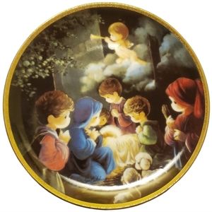 Vintage 1991 Precious Moment's Bible Story Plate